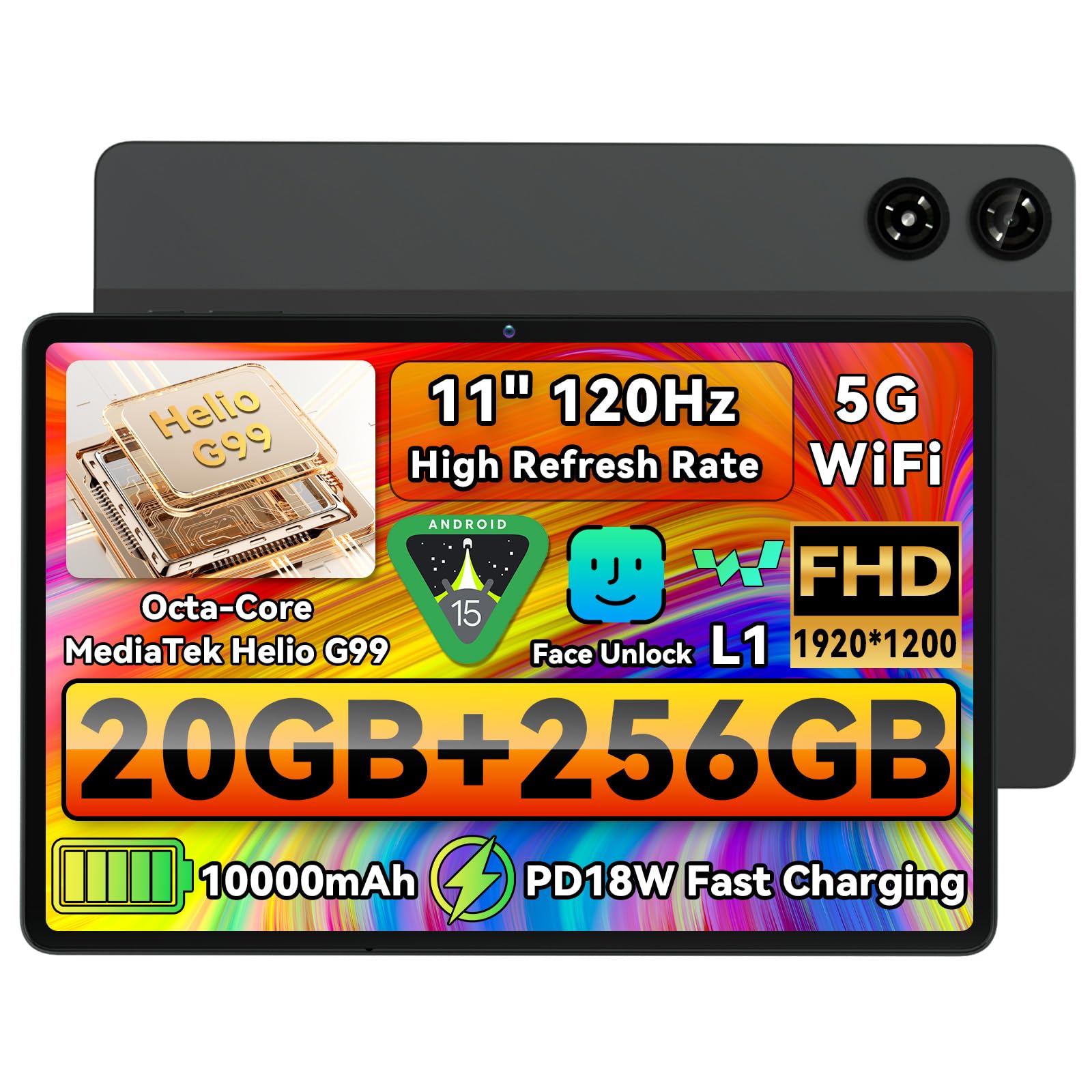 Tablet 11 inch ZPad3 android tablet, 11